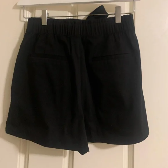 Zara black tie shorts - Picture 2 of 3
